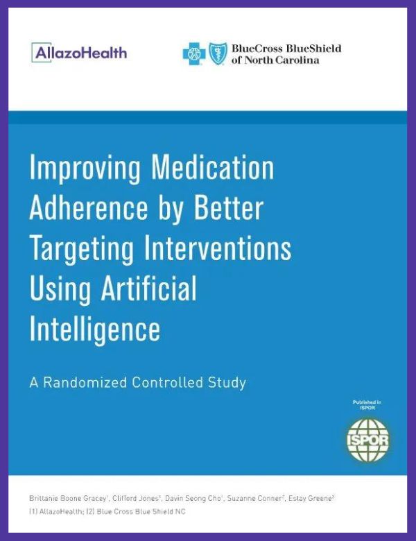 Improving medication adherence by better targeting interventions using AI case study