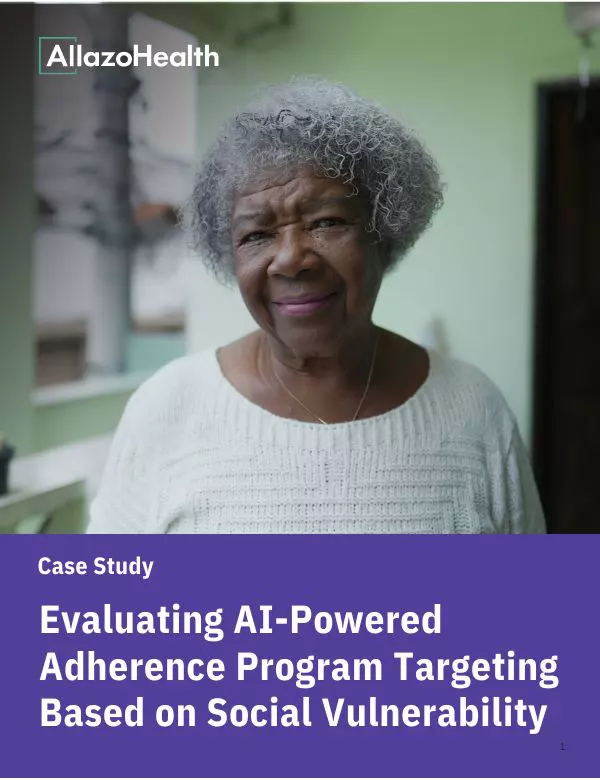 Case Study: Evaluating AI-Powered Adherence Program Targeting Based on Social Vulnerability