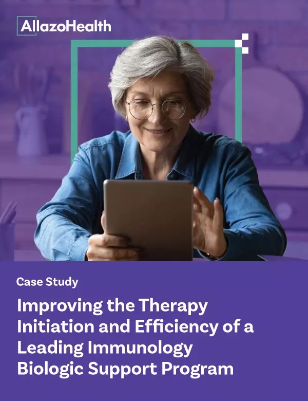 Case Study: Improving the Therapy Initiation and Efficiency of a Leading Immunology Biologic Support Program